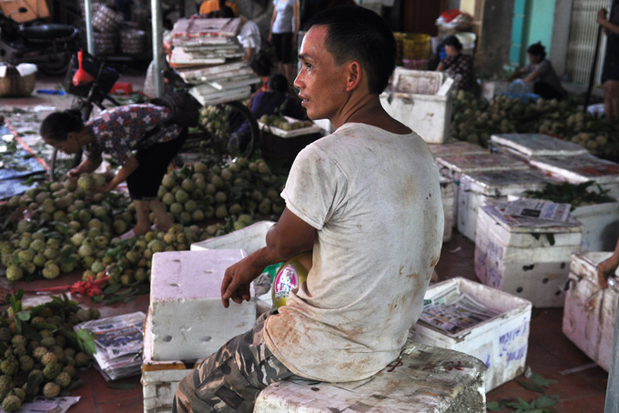 Chợ na Lạng Sơn tấp nập vào mùa