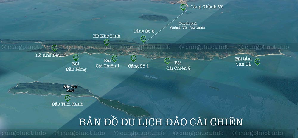 Kinh nghiệm du lịch đảo Cái Chiên (Cập nhật 03/2022)